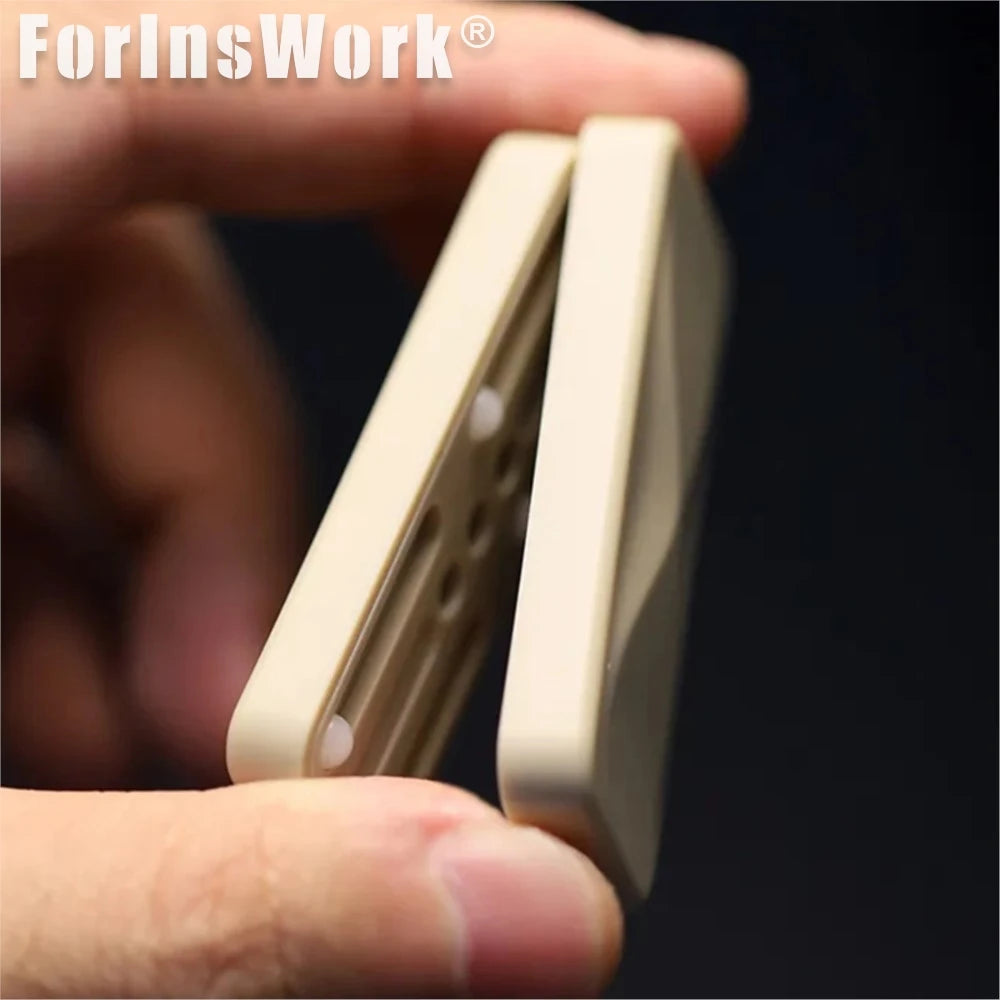 GAO Studio Hourglass Magnet Section Structure Push Slider Stress Relief Adults Items Anti Stress Toy
