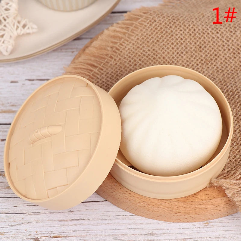 1Set Steamed Stuffed Bun Squeeze Antistress Slow Rebound Spoof Stress Relief Toy