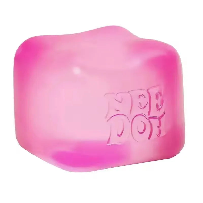 Juguete Antiestrés Schylling NeeDoh Nice Cube, Cubo Súper Sólido de Ascenso Lento, Juguete Sensorial para Aliviar la Ansiedad
