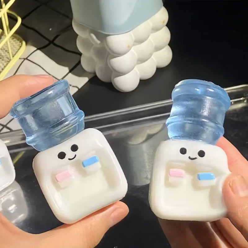 Squishy Water Dispenser Squeeze Toy Squeeze Anti Stress Toy Funny Stress Relief Decompression Fidget Toy for Adults and Children