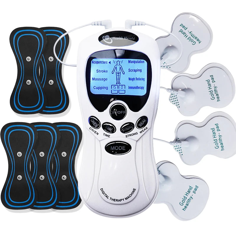 Electroestimulador Muscular TENS para Dolor y Relajación