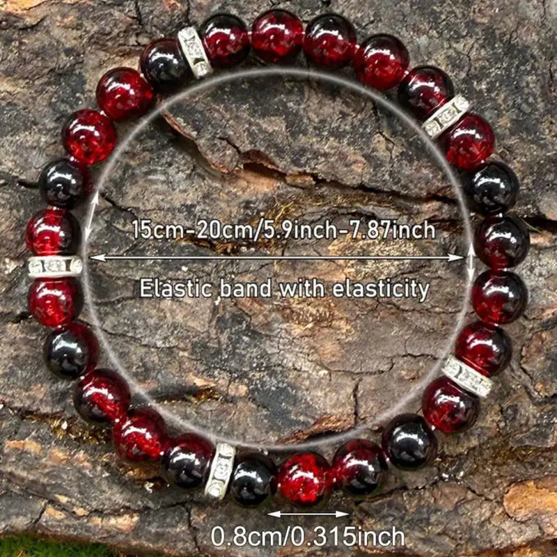 Anti Anxiety Bead Bracelet Bohemian Style Stress Reduction Couples Friendship Gifts Jewelry For Women Men Calming Accessories