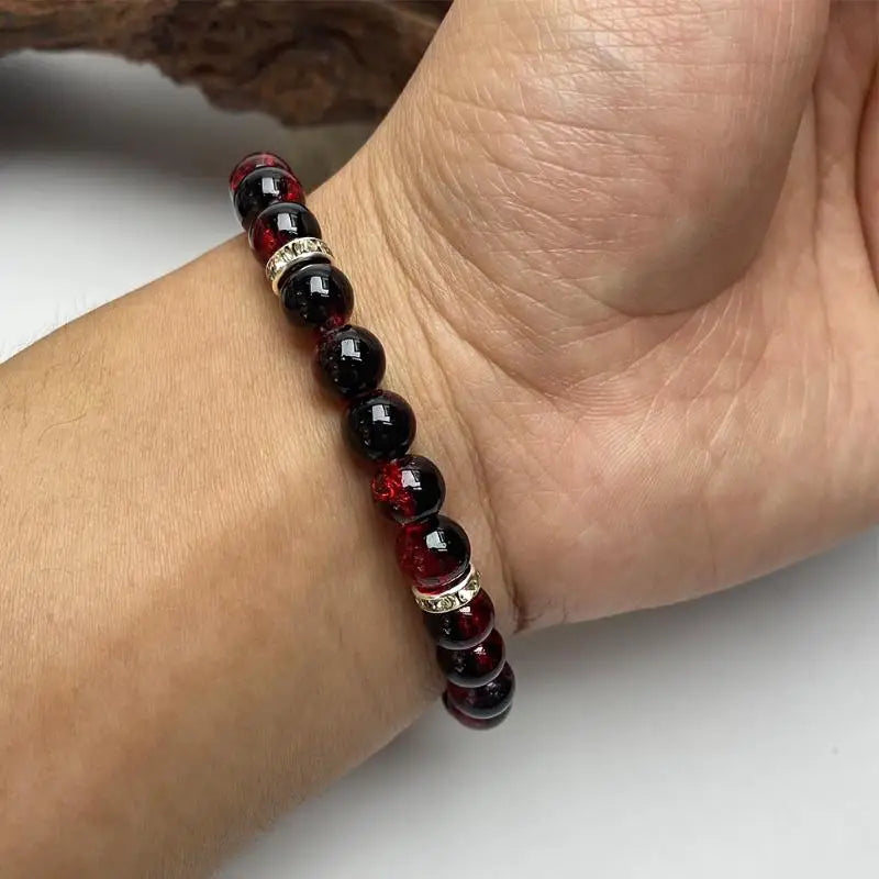 Anti Anxiety Bead Bracelet Bohemian Style Stress Reduction Couples Friendship Gifts Jewelry For Women Men Calming Accessories