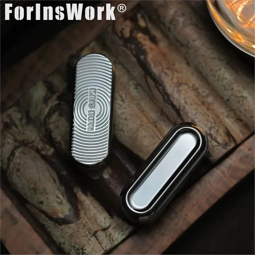 KAIS Stuido Stainless Steel Polish Ruyi "S" Ultra-dense Orbit Anti Stress Toy Office Gadgets EDC Fidget Toy