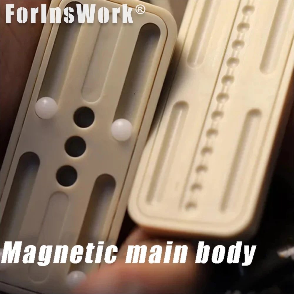 GAO Studio Hourglass Magnet Section Structure Push Slider Stress Relief Adults Items Anti Stress Toy