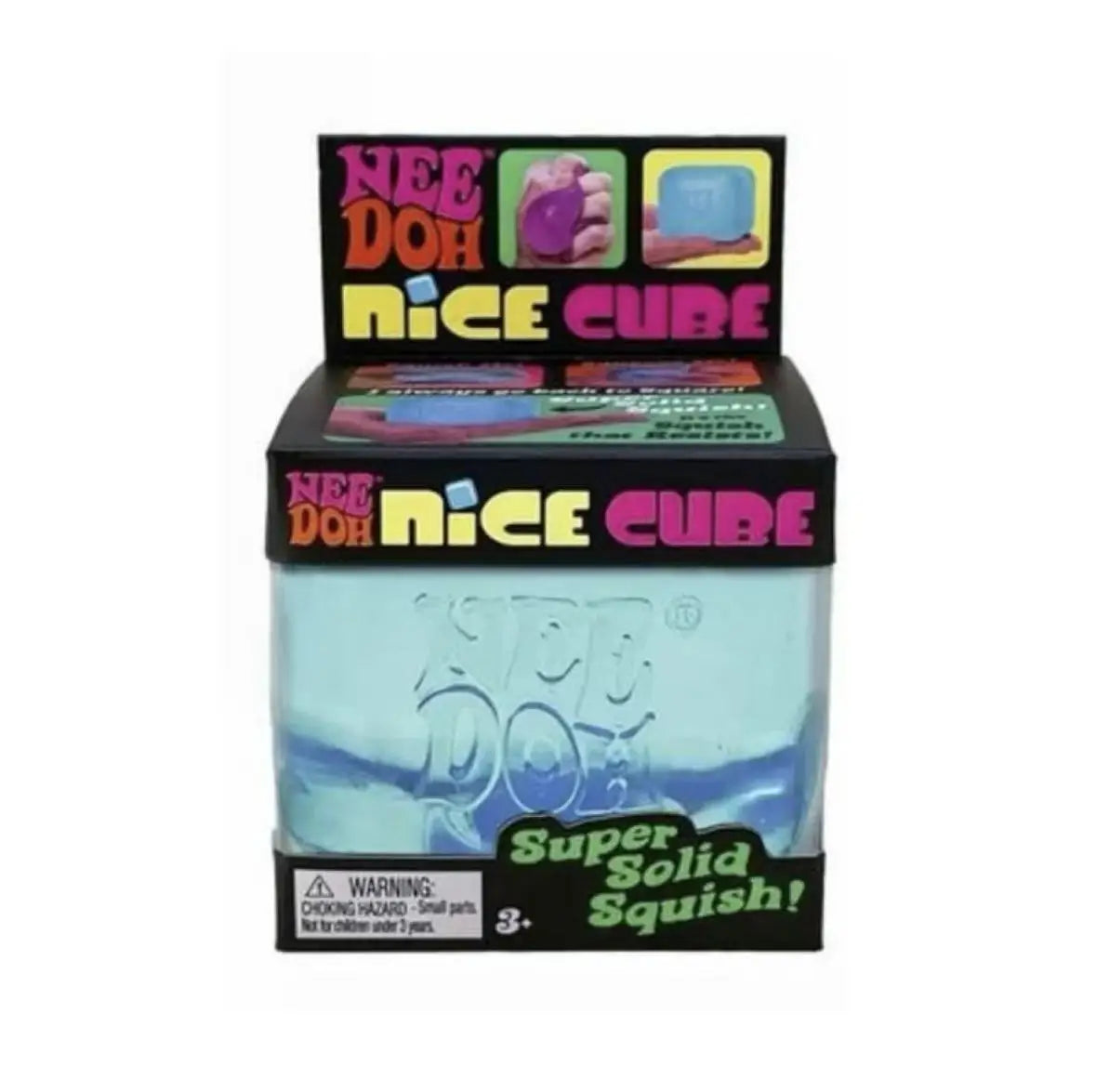 Brinquedo Sensorial Nice Cube - Cubo Antiestresse Macio para Alívio do Estresse, Super Sólido para Diversão ao Apertar