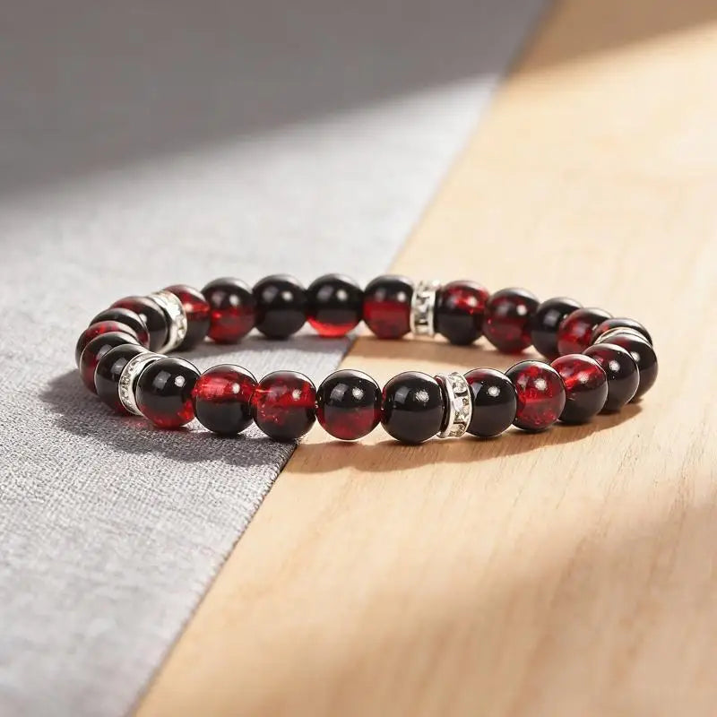 Anti Anxiety Bead Bracelet Bohemian Style Stress Reduction Couples Friendship Gifts Jewelry For Women Men Calming Accessories