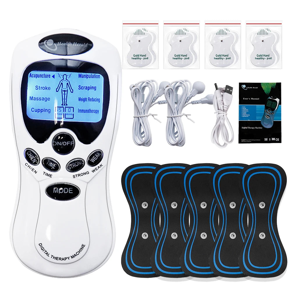 Electroestimulador Muscular TENS para Dolor y Relajación