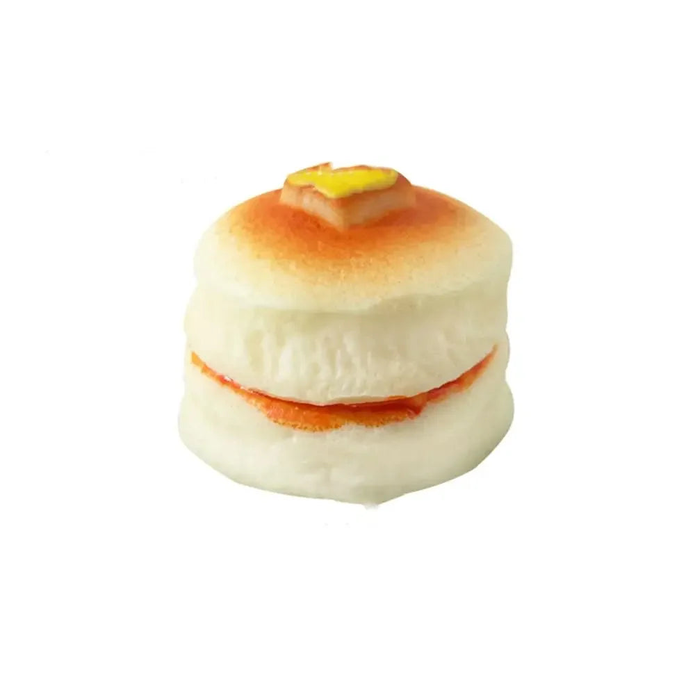 Anti-stress Slow Rising Squeeze Toy Soft Tpr Slow Rebound Toy Simulation Toast Cake Shape Stress Relief Toy Party Prank Props