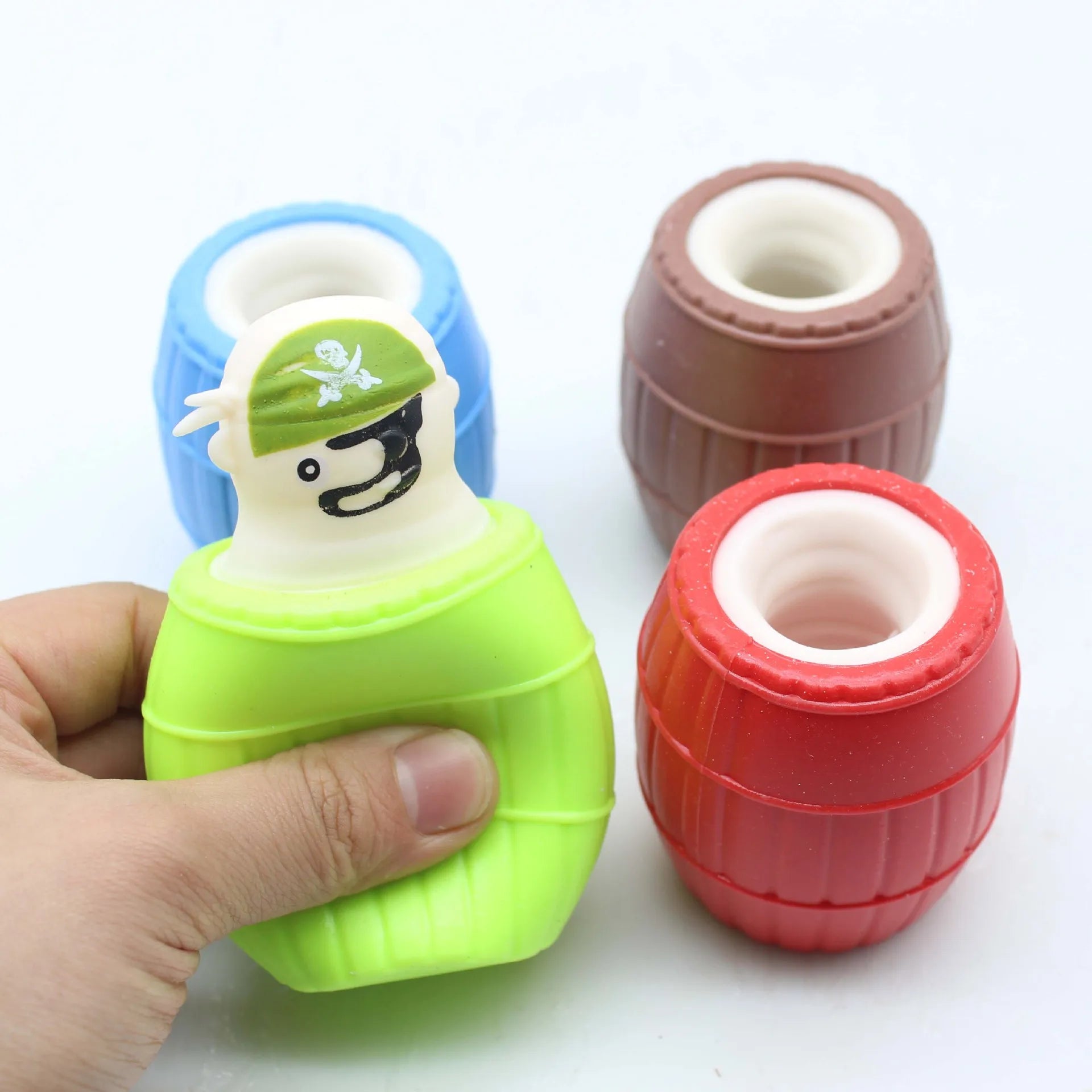 Anti-Stress Toy Pirate Cup Squeeze Fidget Toys Tpr Squishy Anti Stress Funny Stress Relief For Kids Adults Gift Prop J164