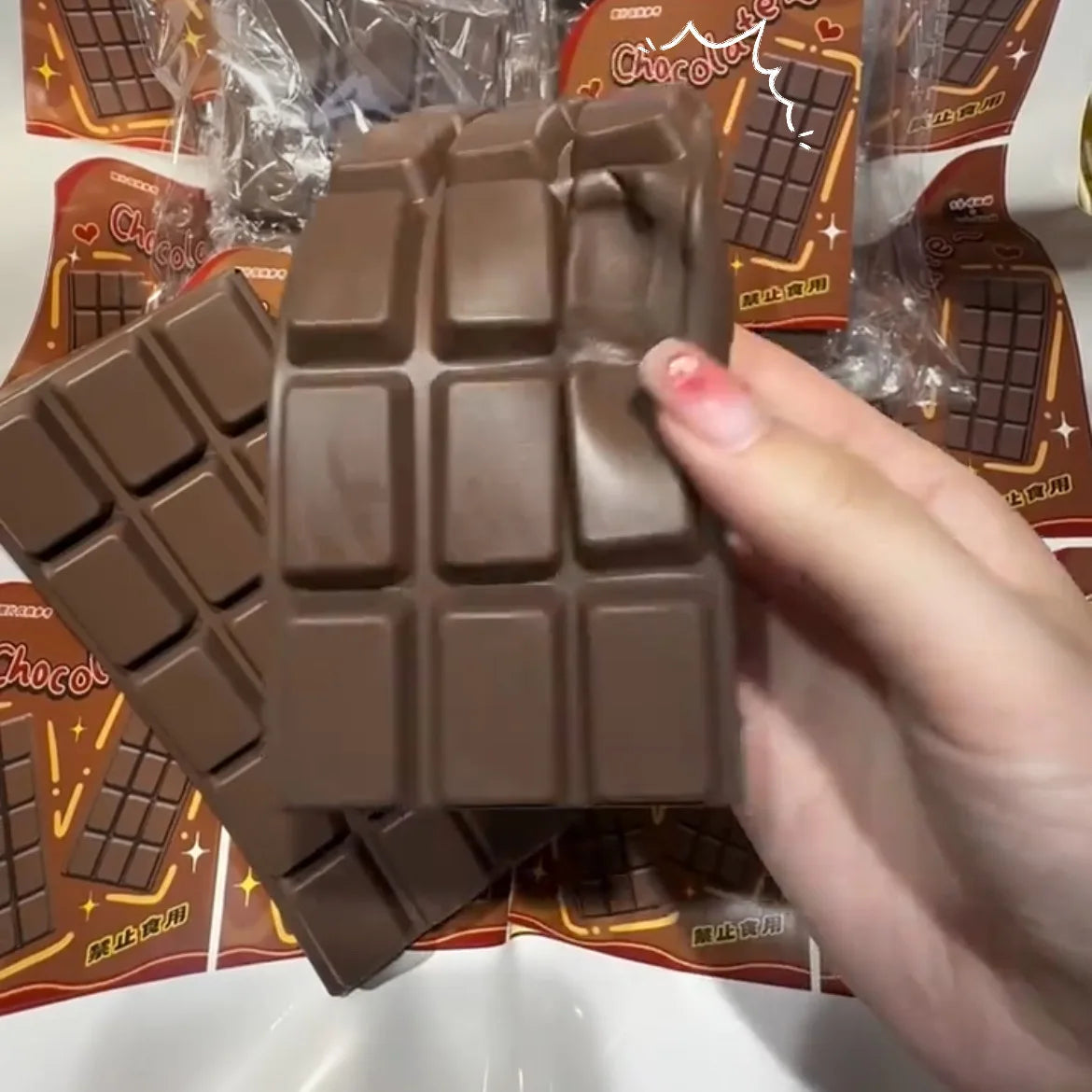 Squishy Chocolate Antiestrés Slow Rising