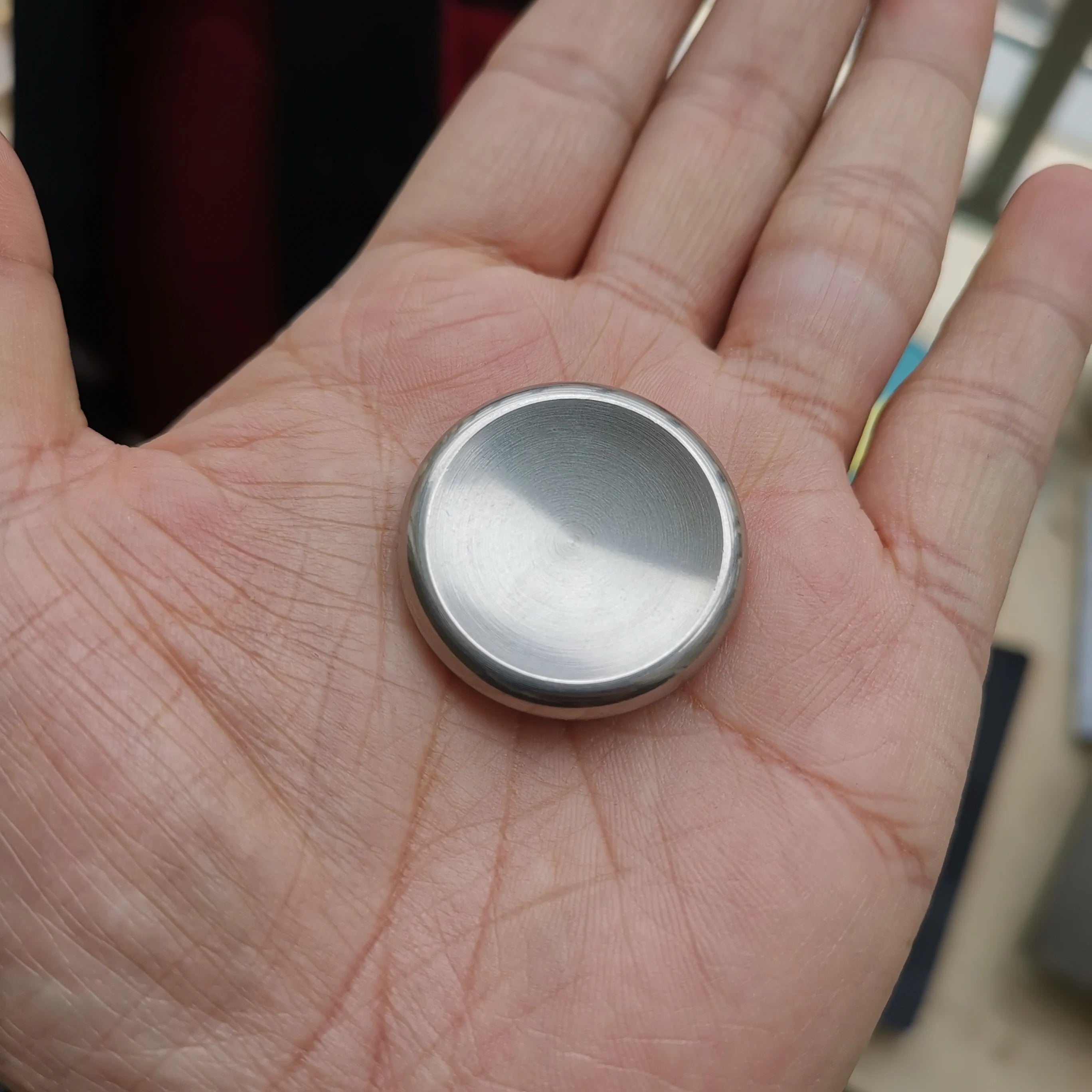 Metal Lucky Coin Fidget Toy EDC Forget Worry Stone Adult Anti Stress Toy ADHD Hand Spinner Cool Stuff Birthday Gift
