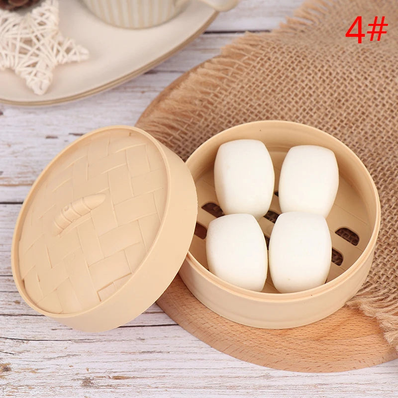 1Set Steamed Stuffed Bun Squeeze Antistress Slow Rebound Spoof Stress Relief Toy