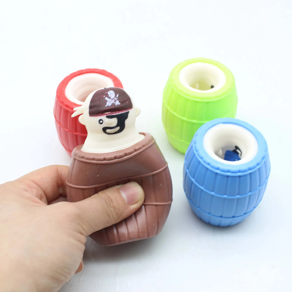 Anti-Stress Toy Pirate Cup Squeeze Fidget Toys Tpr Squishy Anti Stress Funny Stress Relief For Kids Adults Gift Prop J164