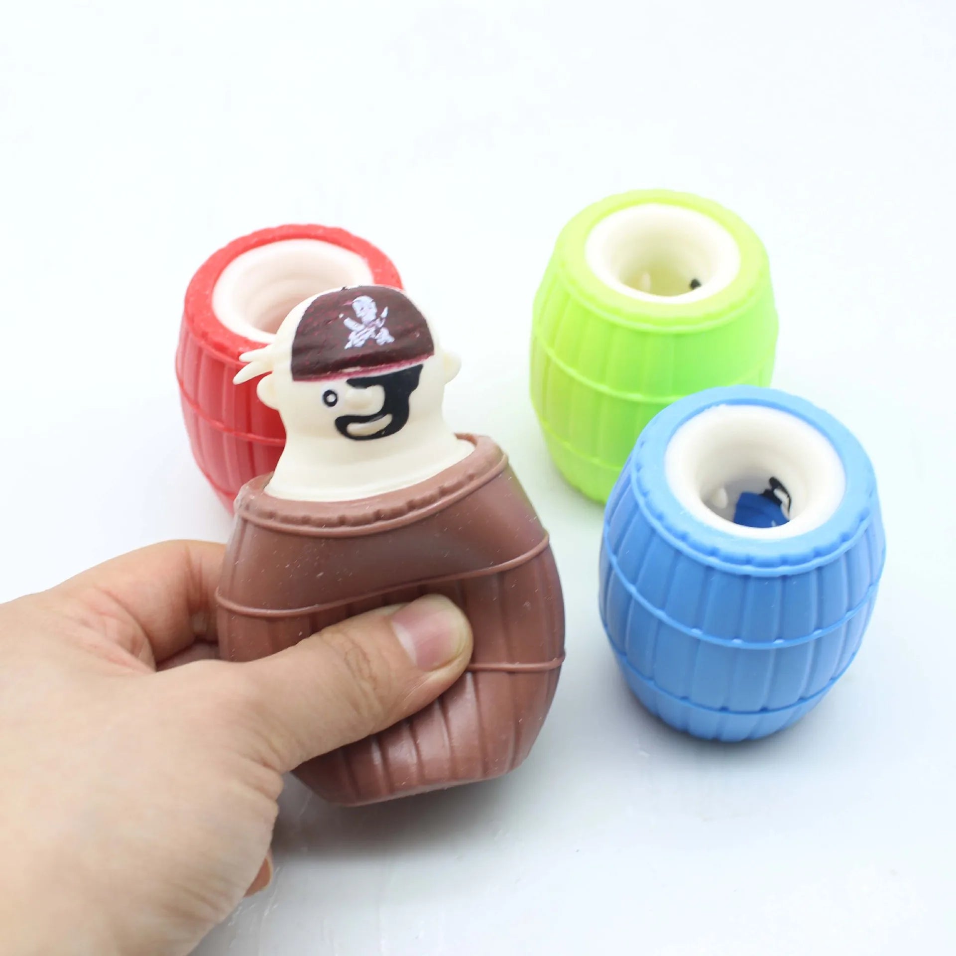 Anti-Stress Toy Pirate Cup Squeeze Fidget Toys Tpr Squishy Anti Stress Funny Stress Relief For Kids Adults Gift Prop J164